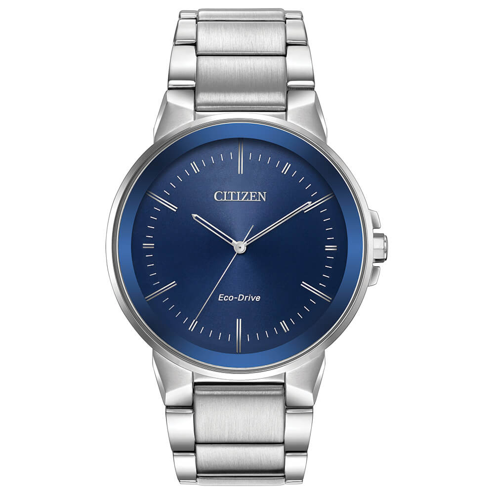 Citizen watch blue 2025 face