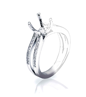 Premium diamon rings from Milwuakee jeweler